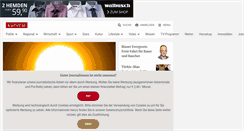 Desktop Screenshot of kurier.at